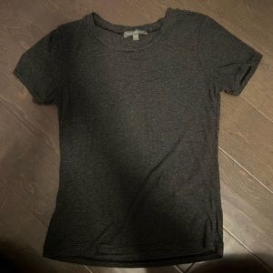 Black and grey striped t-shirt size: S